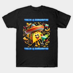 Taste of Mexico Tacos And Margaritas T-Shirt